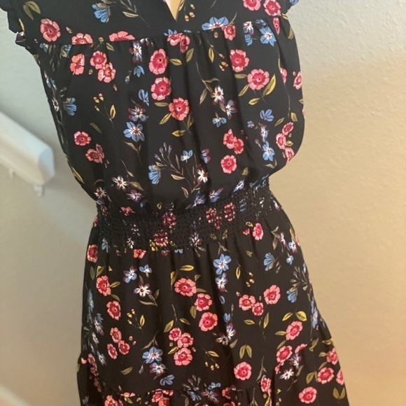 Kate Spade Meadow Sleeveless Smocked Waist Dress - Picture 7 of 12